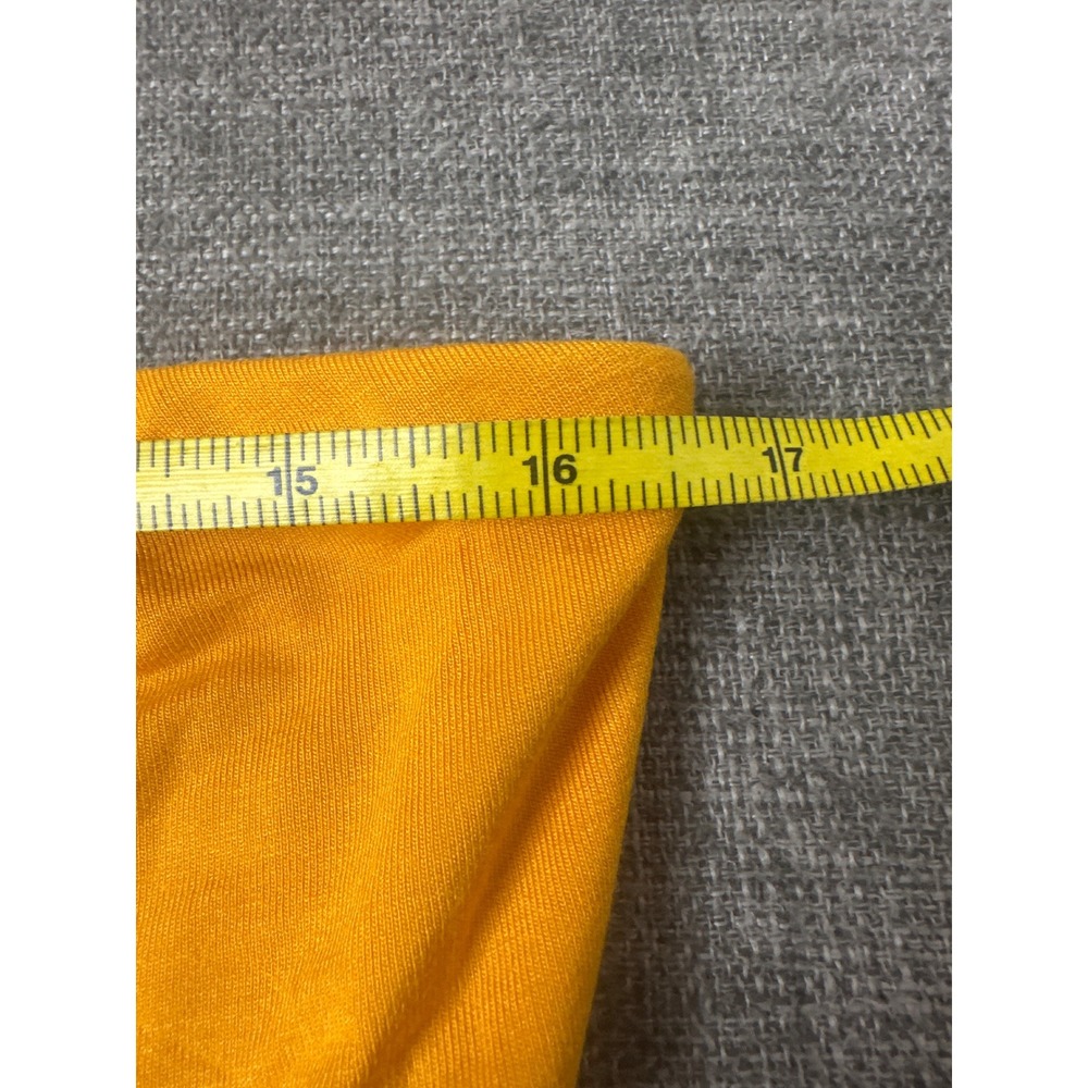 Isabel by Ingrid & Isabel Maternity Tube Top Mustard Yellow Strapless Cinched M - Picture 6 of 7